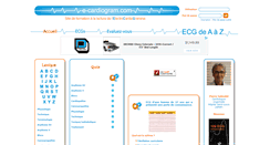 Desktop Screenshot of e-cardiogram.com