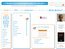 Tablet Screenshot of e-cardiogram.com